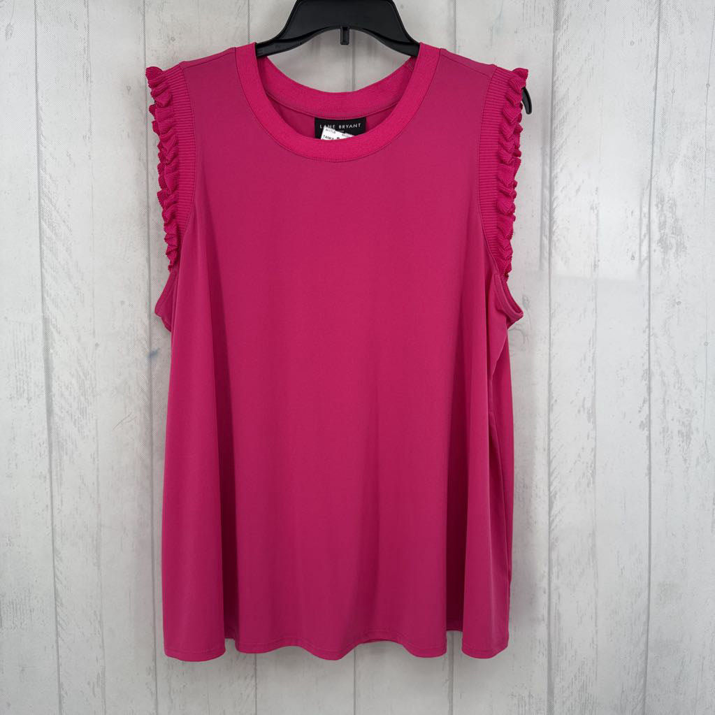 18/20 ruffled slvls top