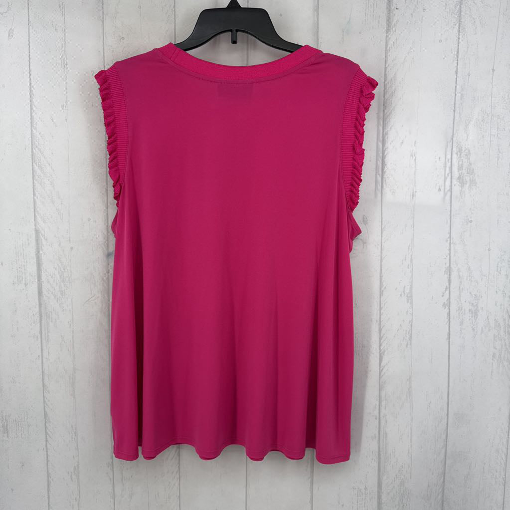 18/20 ruffled slvls top