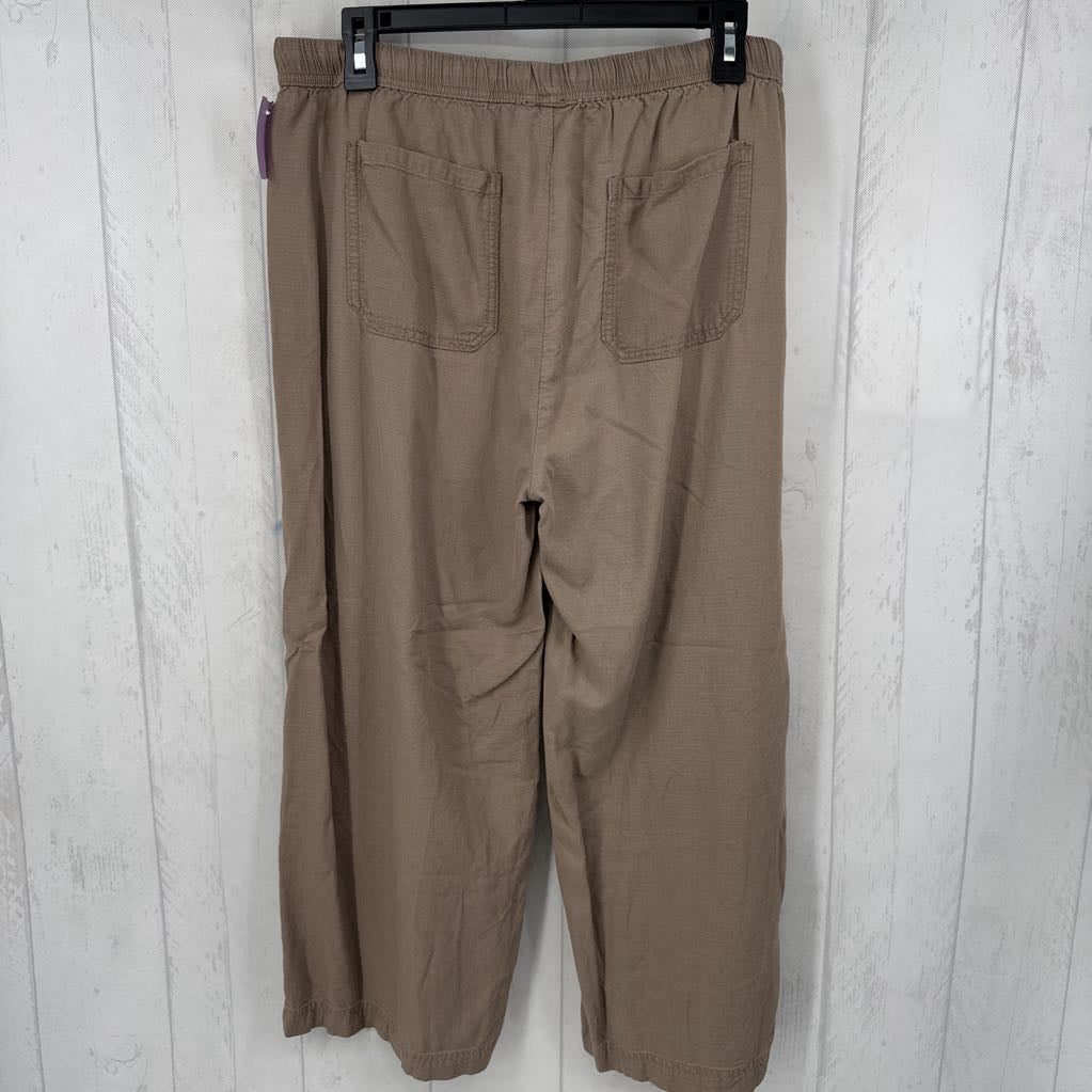 L pull-on wide leg pant