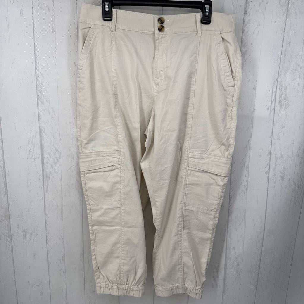 14 twill jogger capris