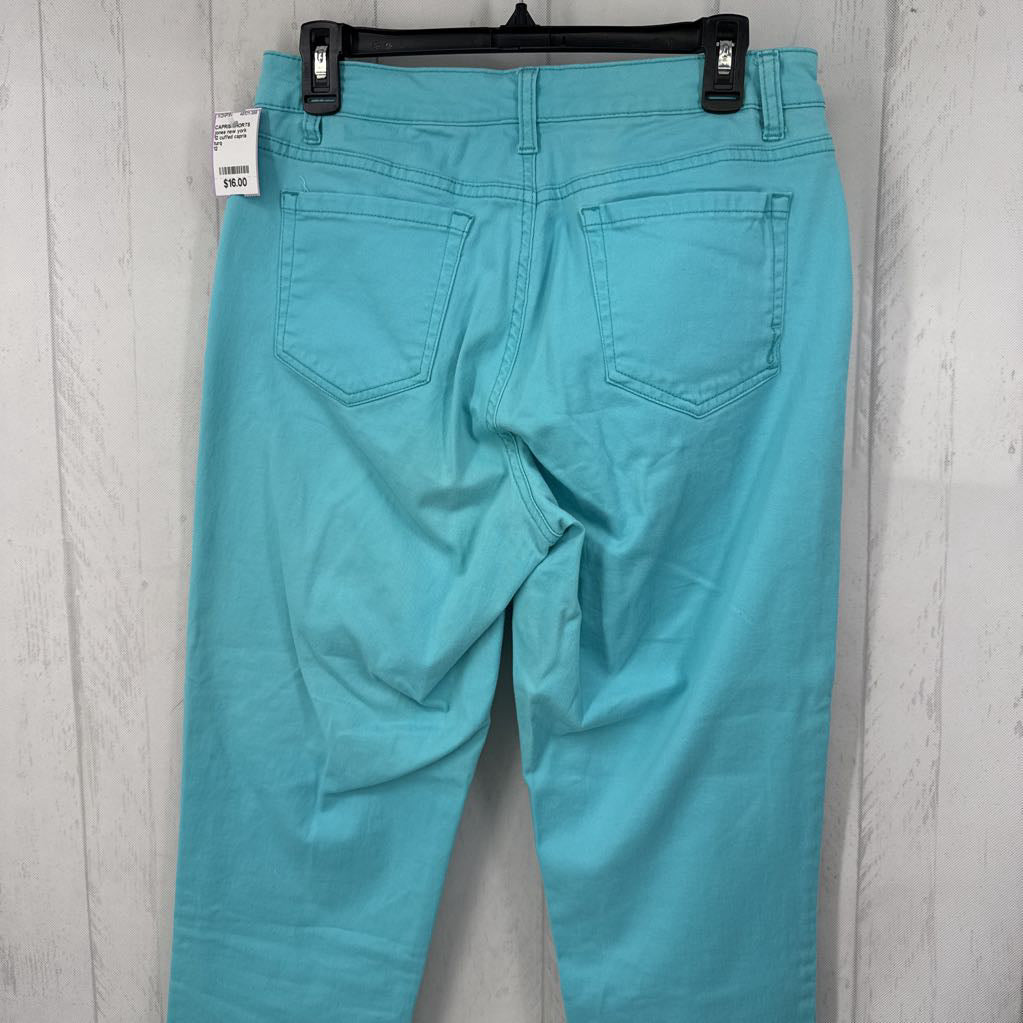 12 cuffed capris