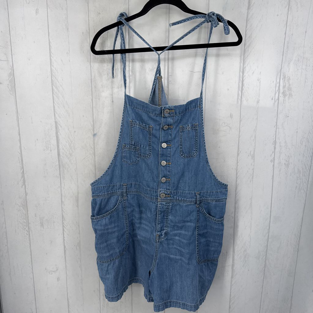 18 denim romper