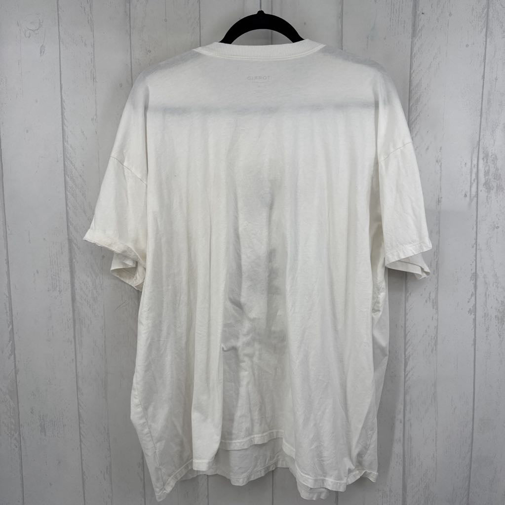 1X embroidered s/s tee