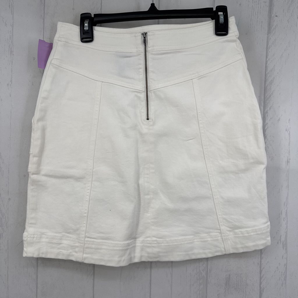 2 denim utility skirt