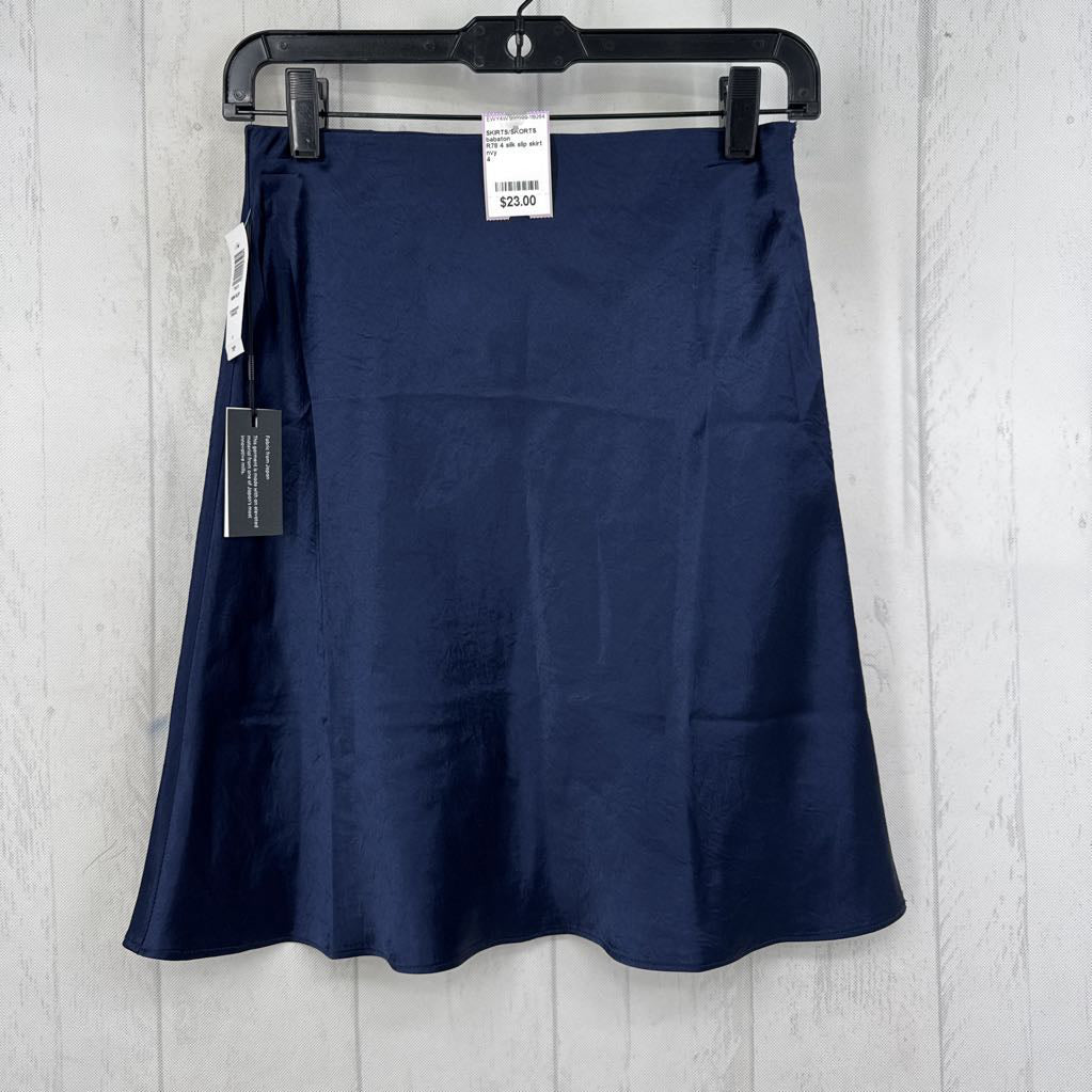 R78 4 silk slip skirt