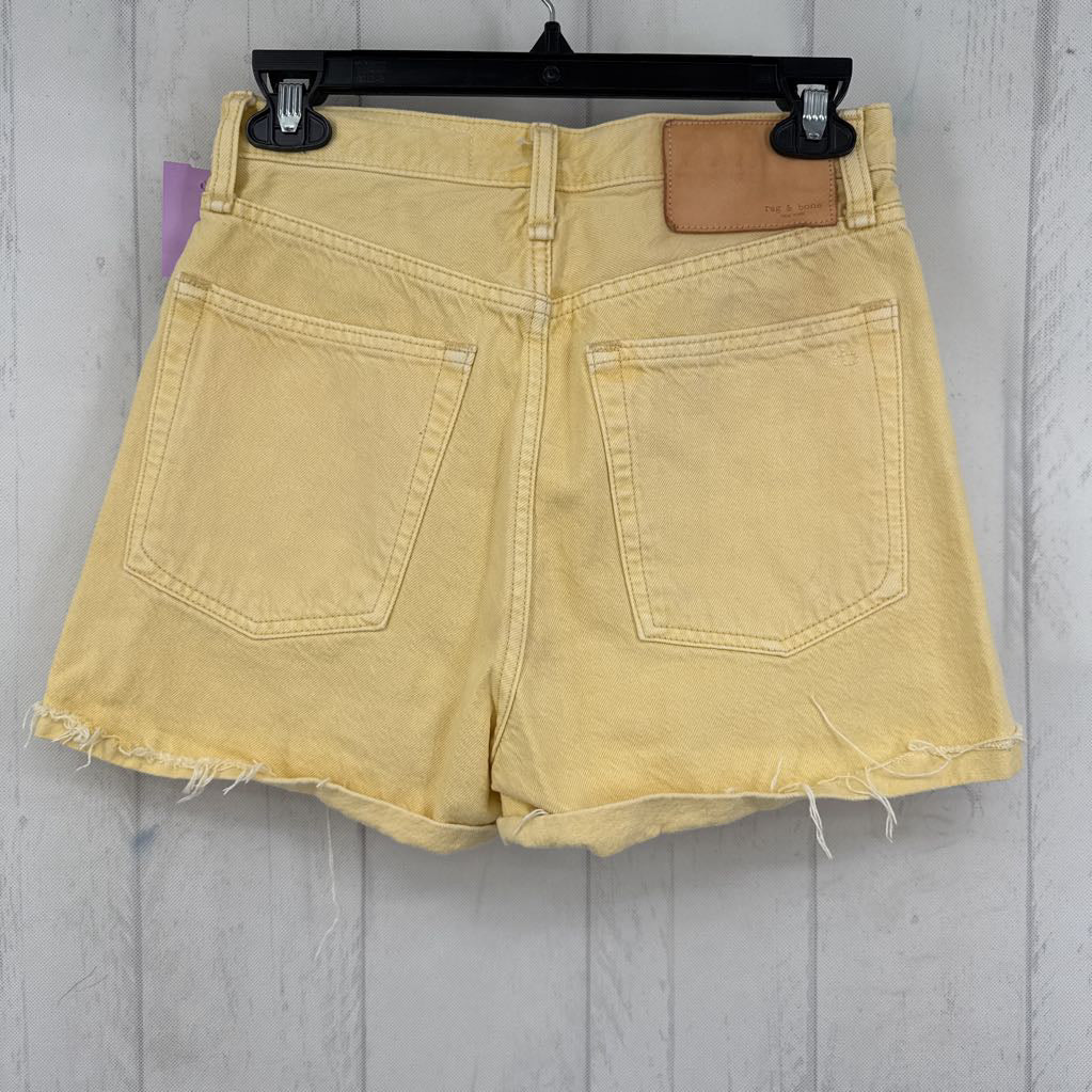 25 hi-rise jean shorts