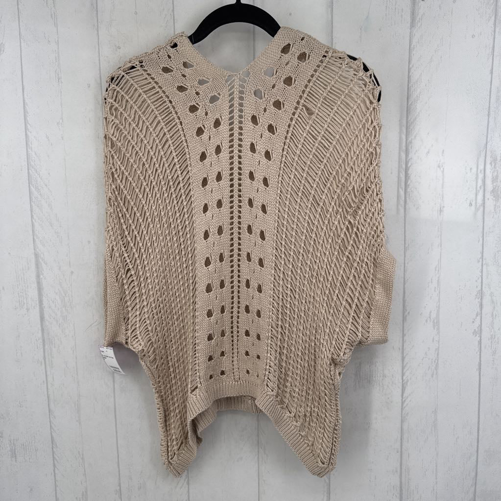 S crochet s/s top