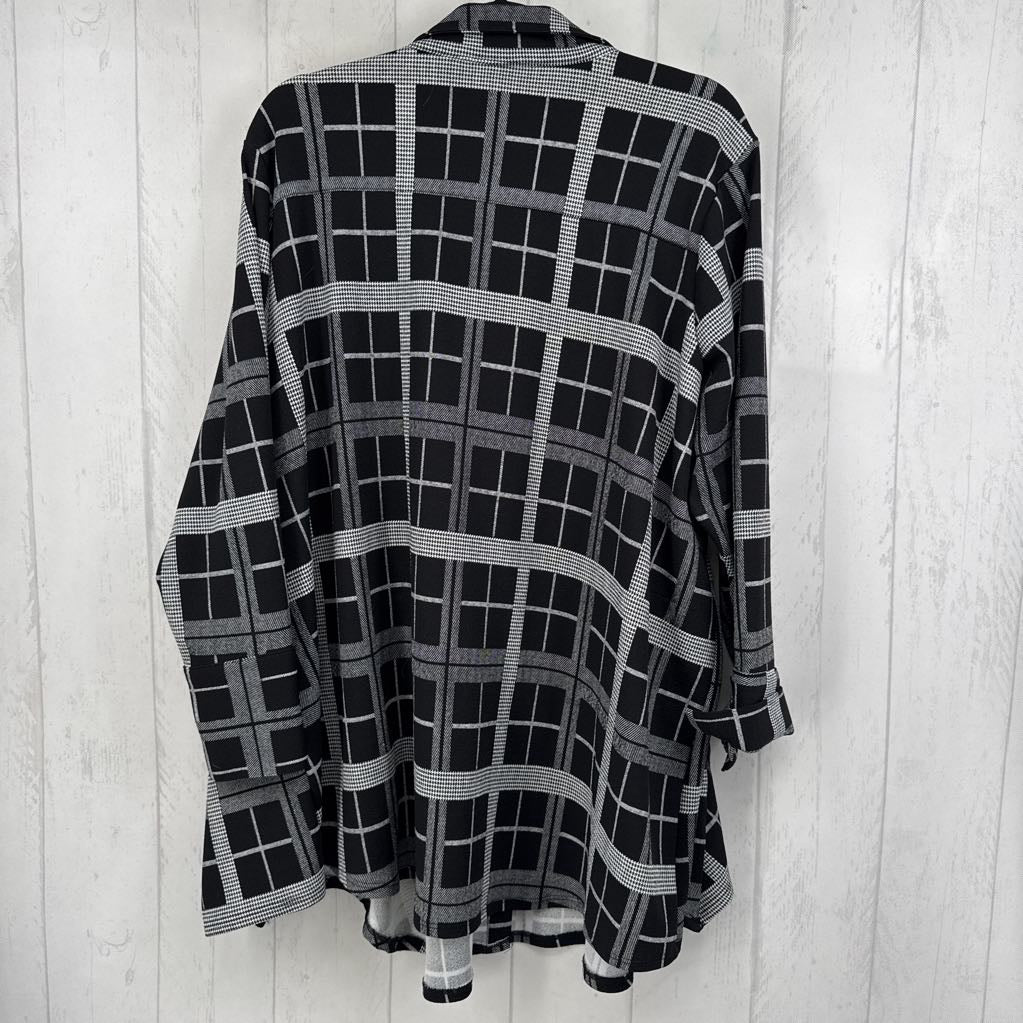 1Xp plaid swing jacket
