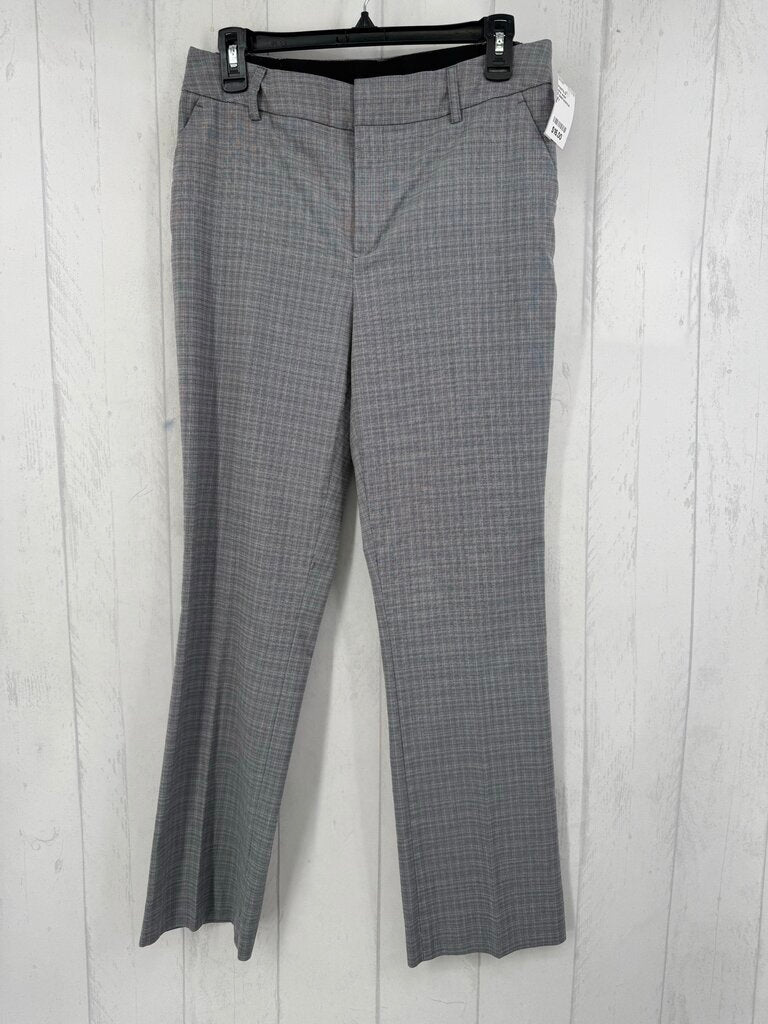 6 plaid bootcut trouser