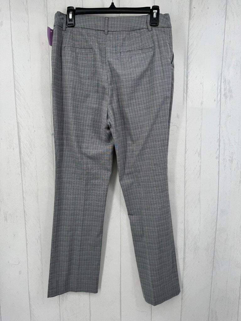 6 plaid bootcut trouser
