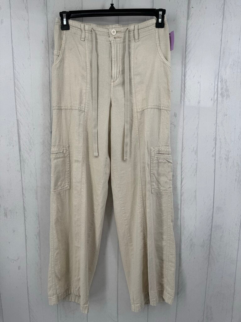 6 wide leg utility pant
