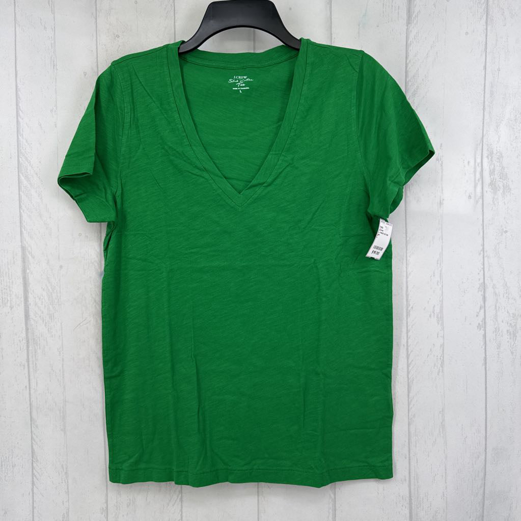 L v-neck s/s tee