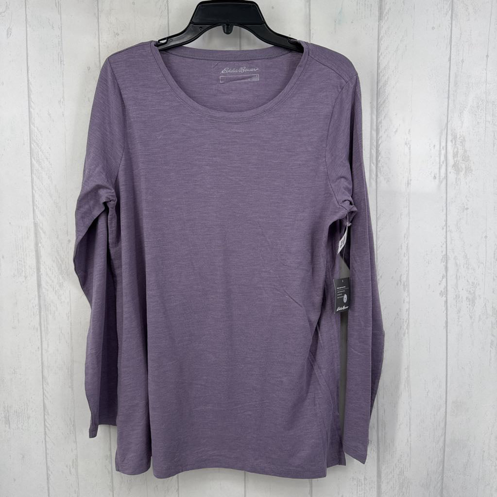 R35 L round neck l/s tee