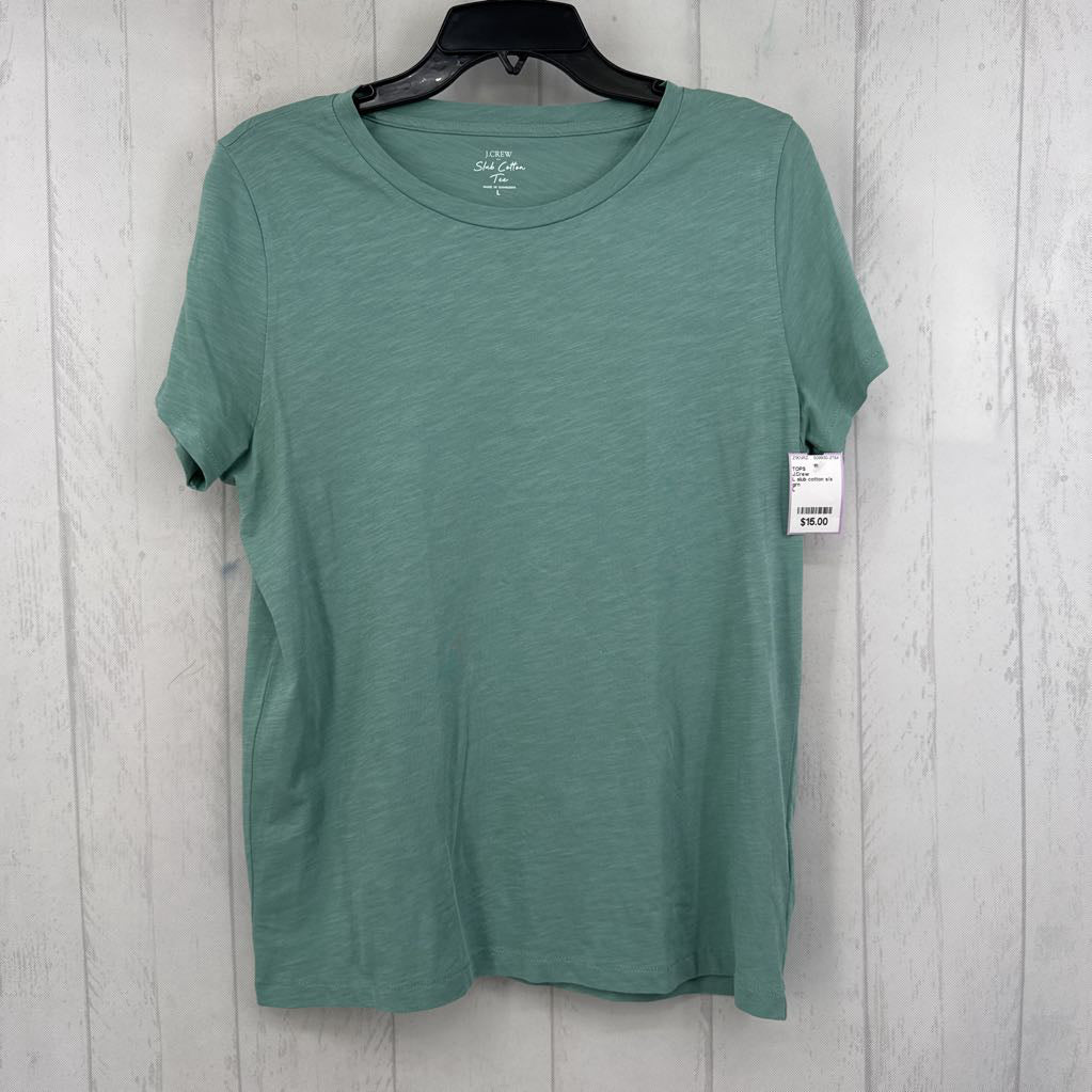 L slub cotton s/s tee