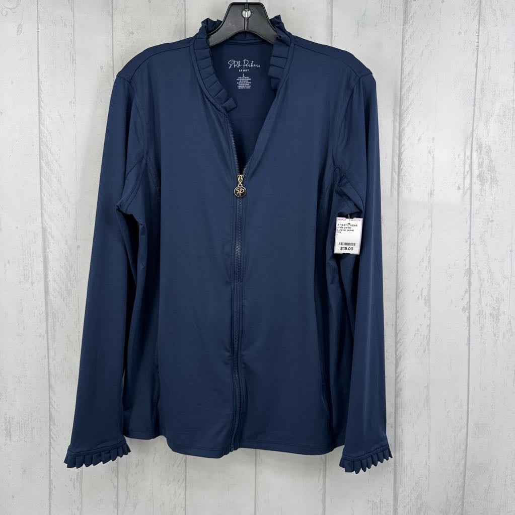 L zip-up jacket