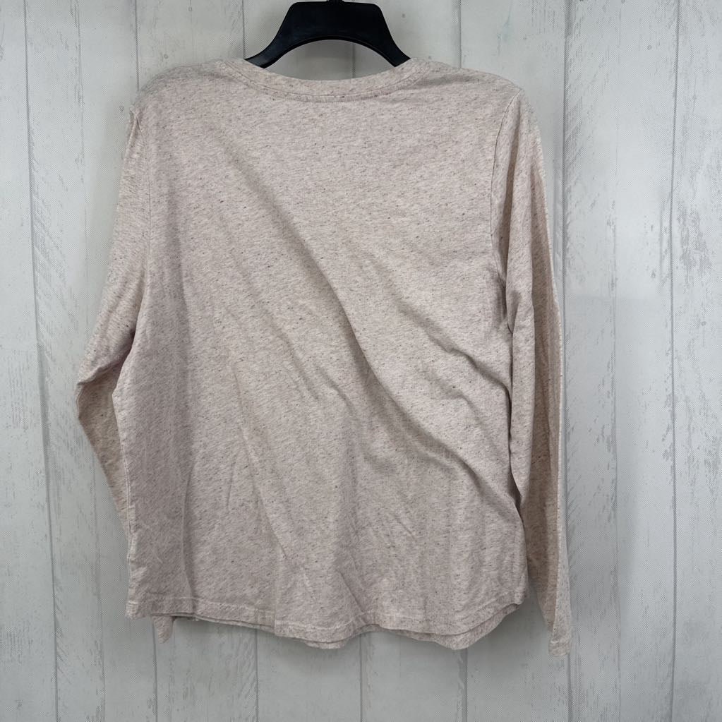 XL colorful heathered l/s tee
