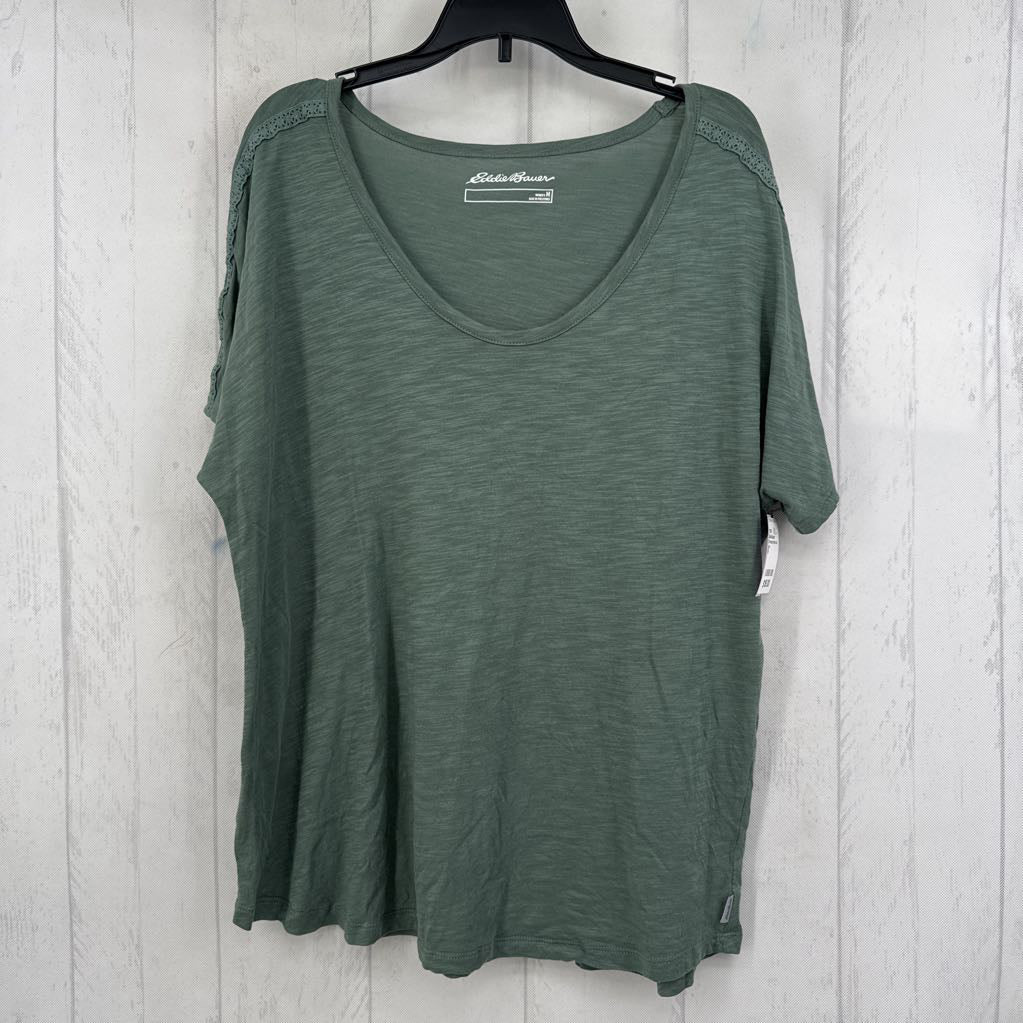 M scoop neck s/s tee