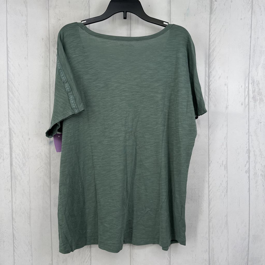 M scoop neck s/s tee