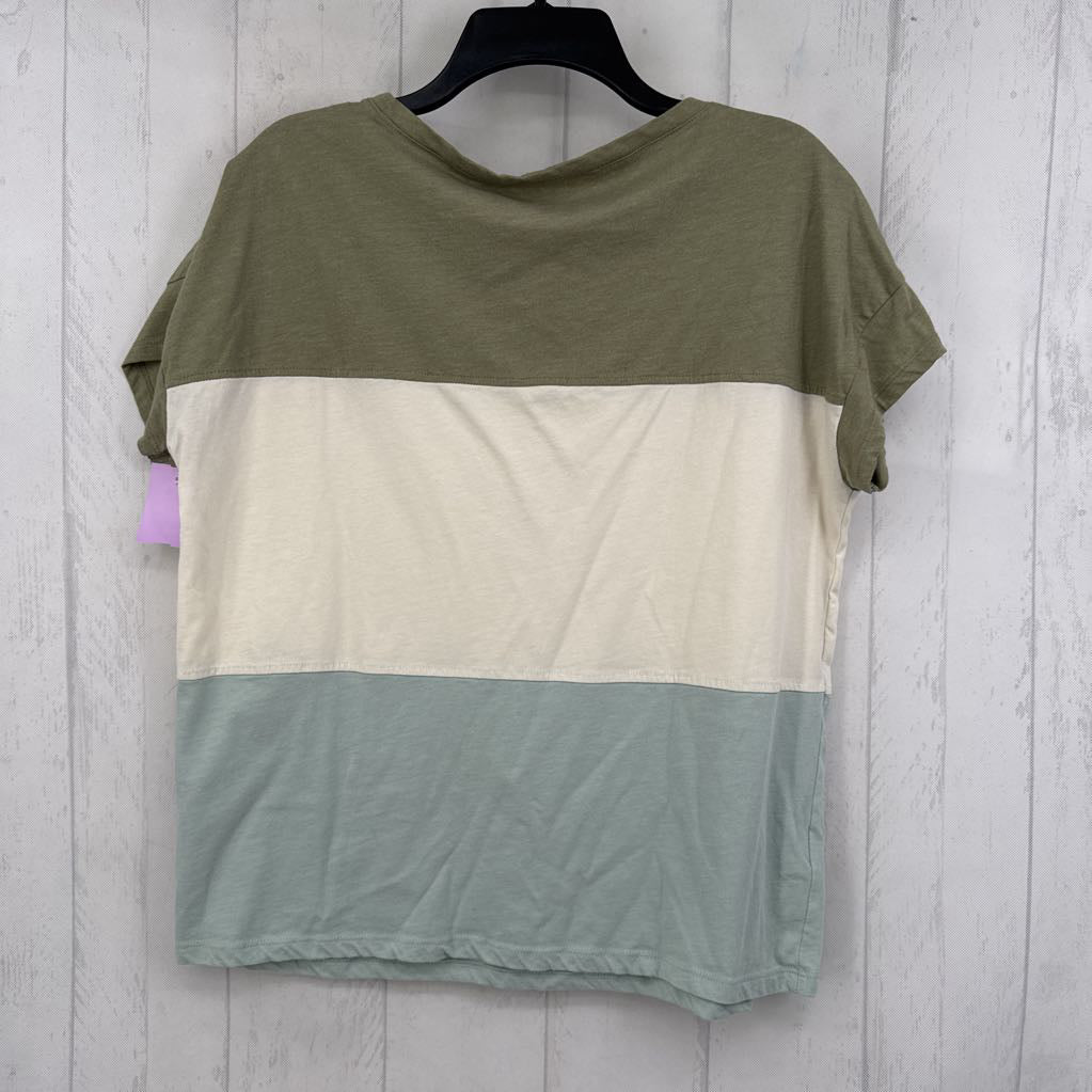 L colorblock s/s tee