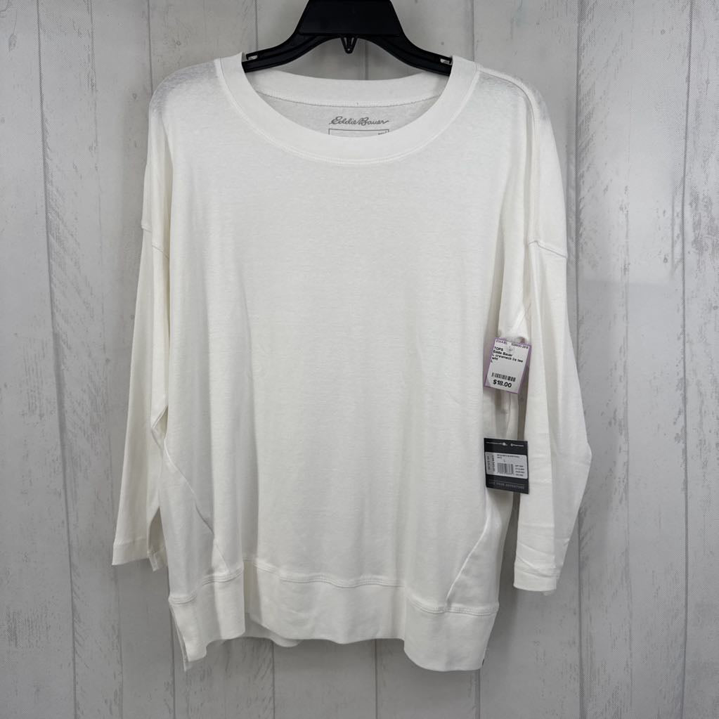 L crewneck l/s tee