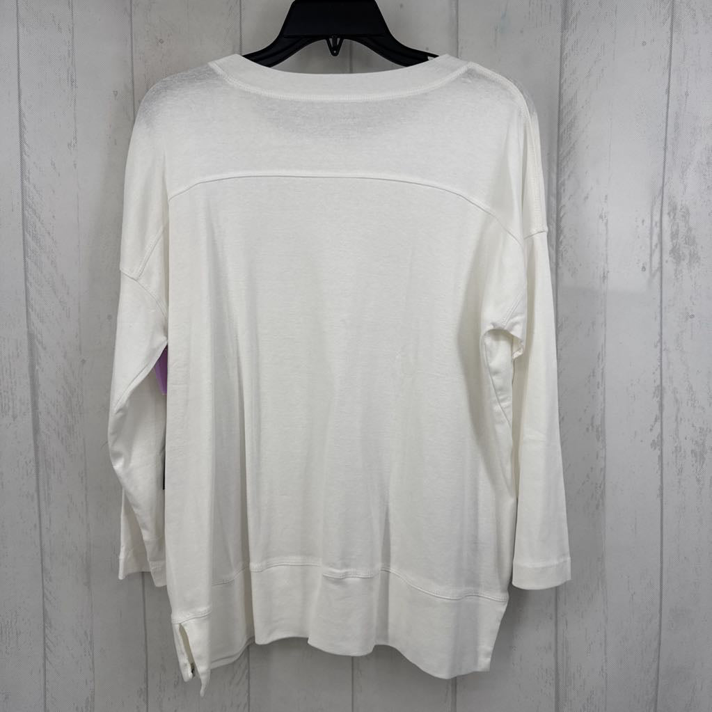L crewneck l/s tee