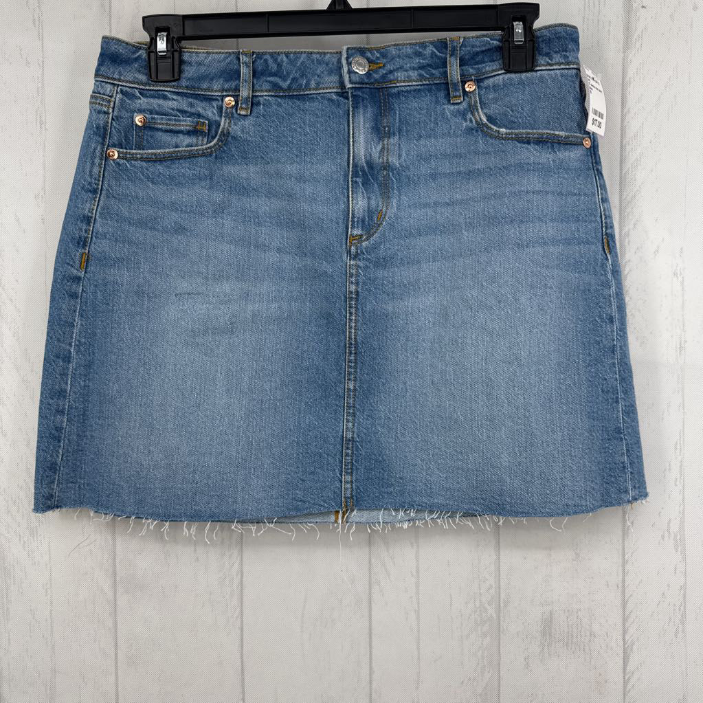 10 denim mini skirt