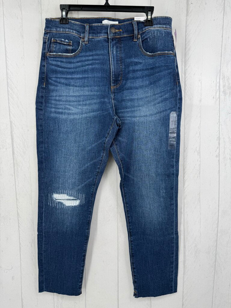 12 hig-rise skinny jeans