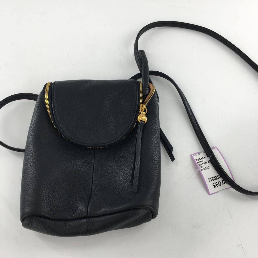 zip-flap closure crossbody