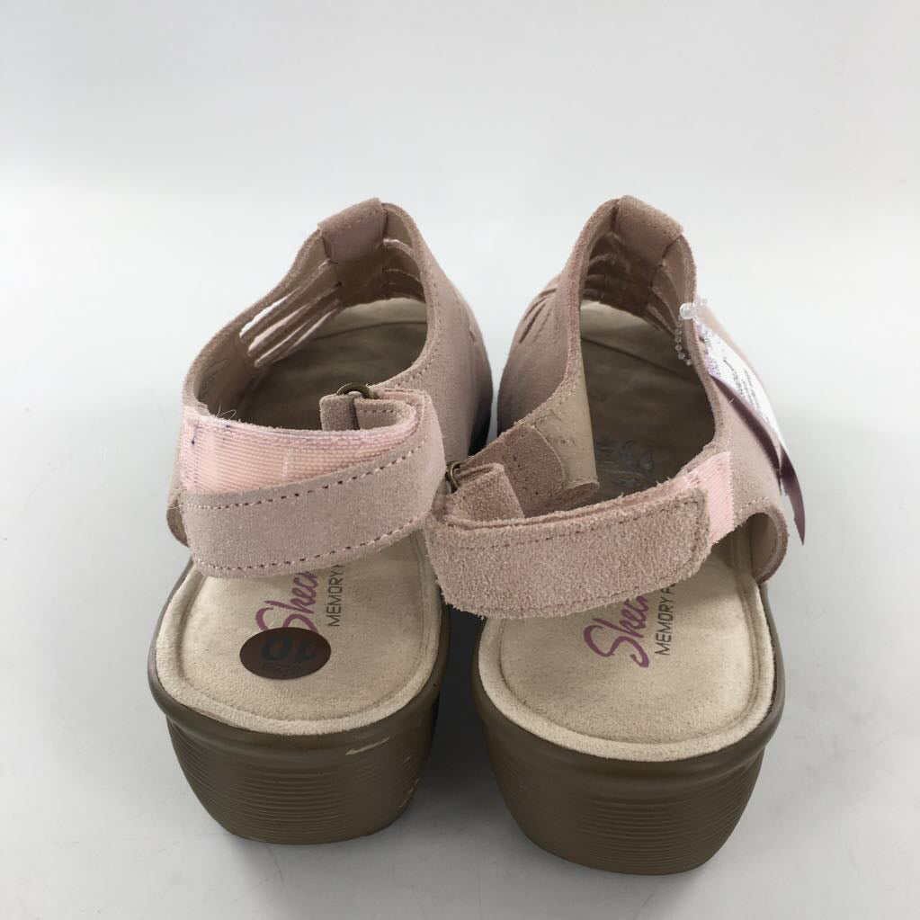 10 leather wedge heel sandal
