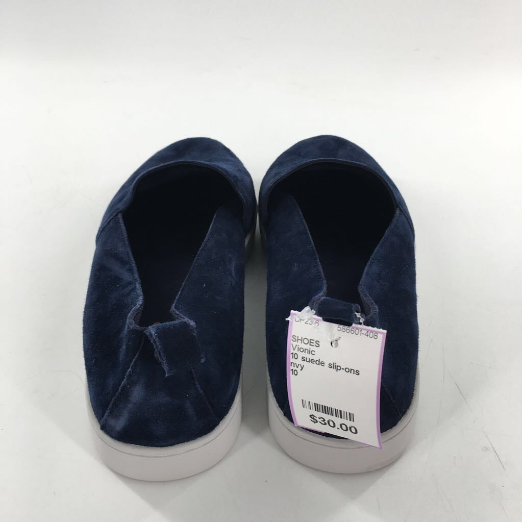 10 suede slip-ons