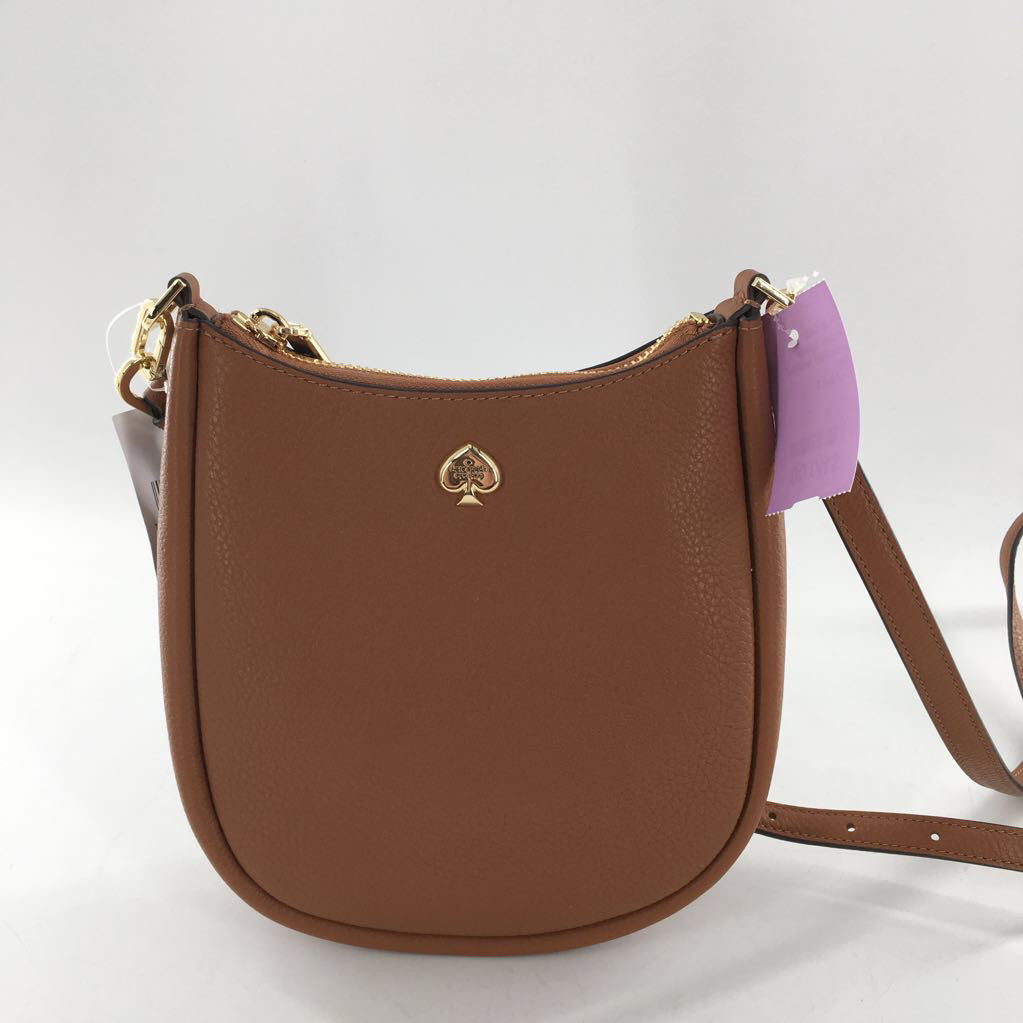 pebbled leather crossbody