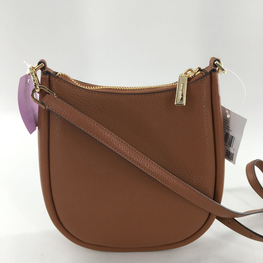 pebbled leather crossbody
