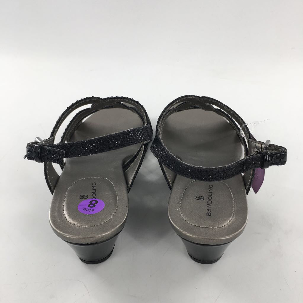 8 cz strappy wedge heel sandal