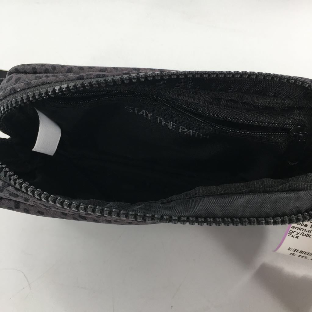 animal print neoprene beltbag