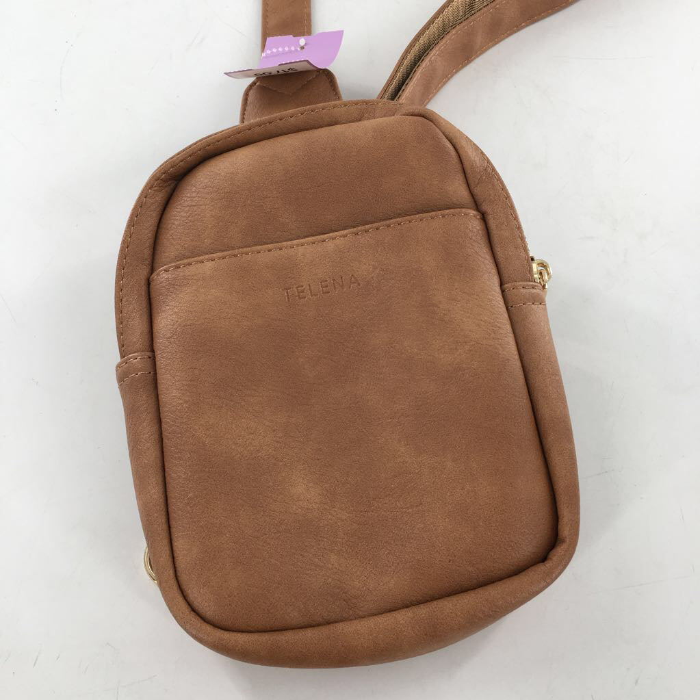 vegan leather slingbag