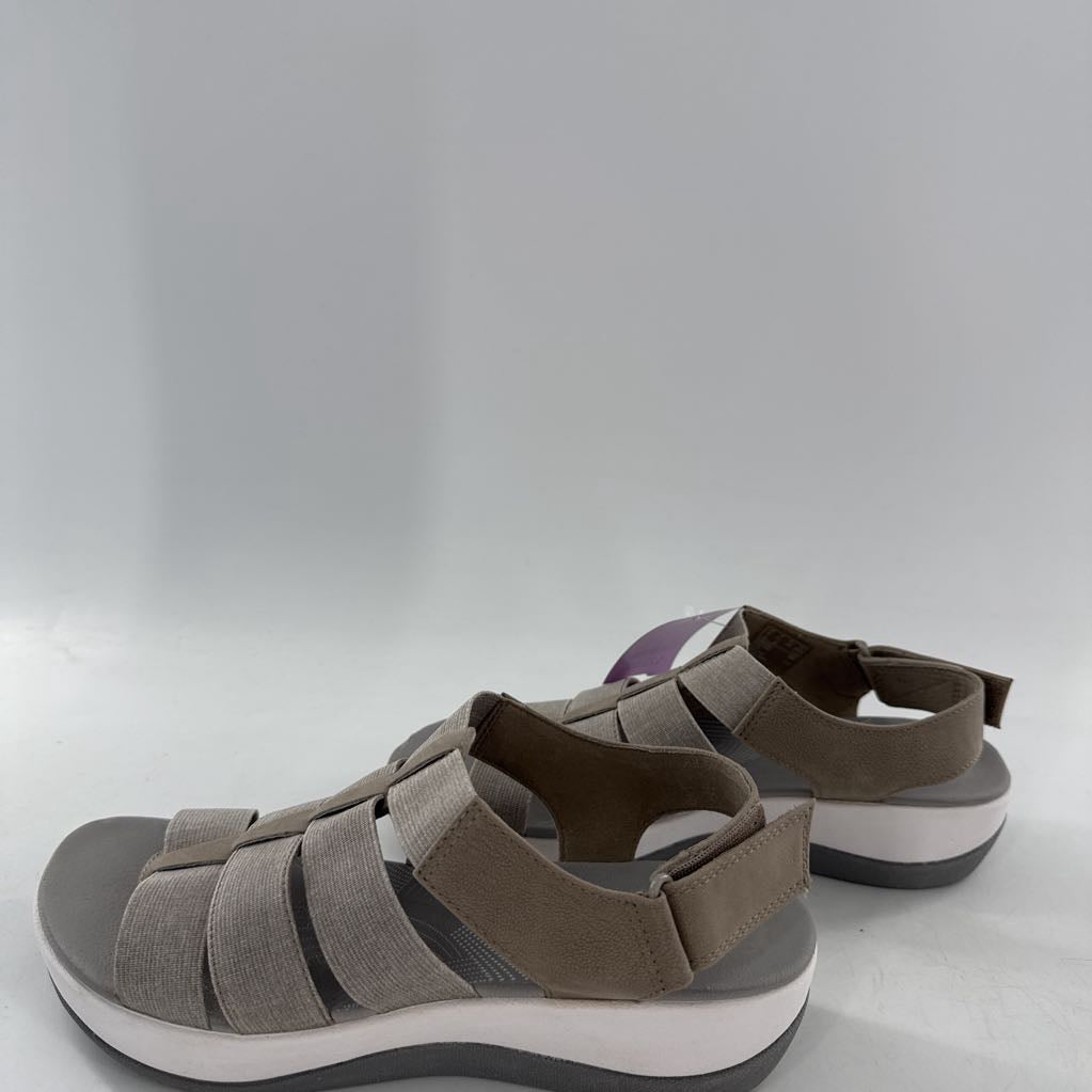 8 open toe strappy velcro ankle strap sandals