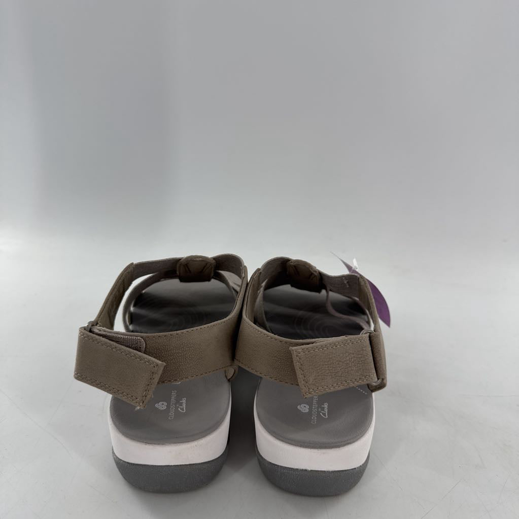 8 open toe strappy velcro ankle strap sandals
