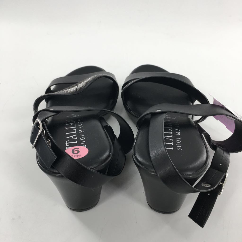 9 embelished wedge heel sandal