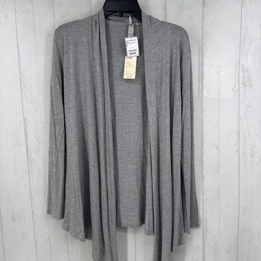 R31 M open front cardi