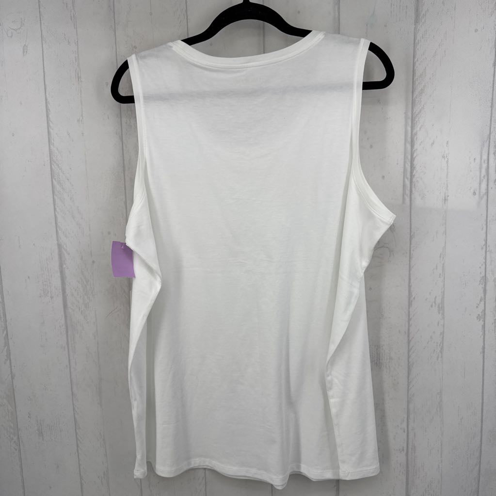 1x scoop neck tank