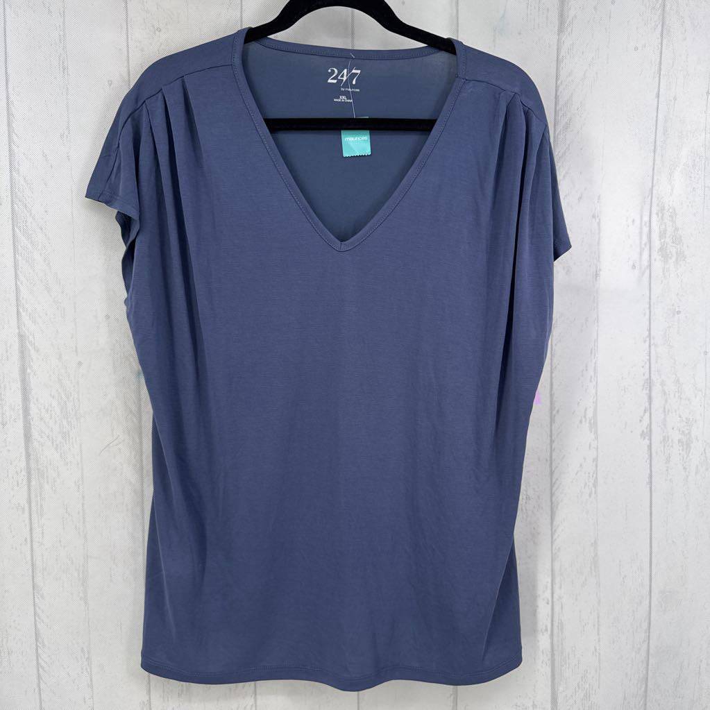 XXL v-neck s/s top