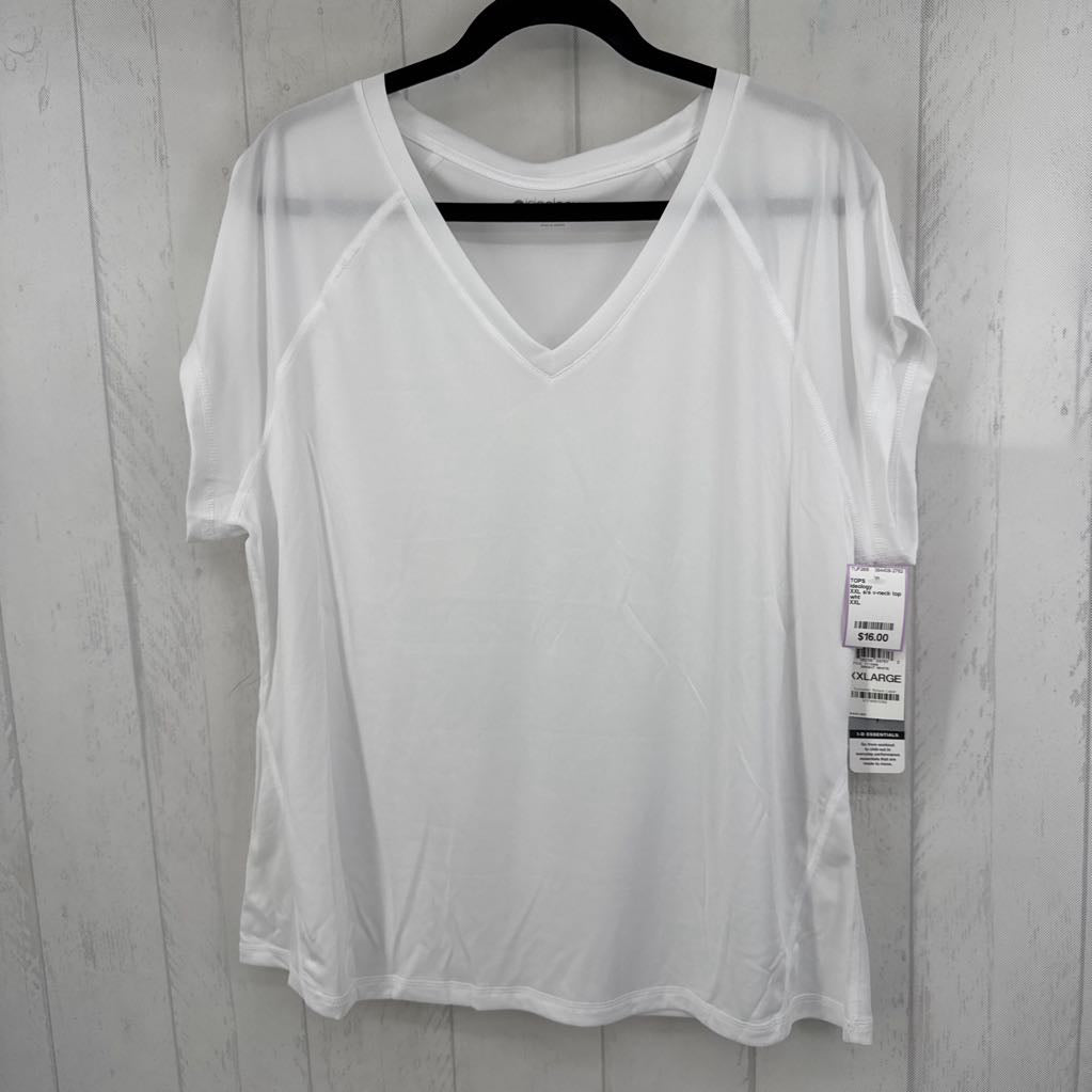 XXL s/s v-neck top