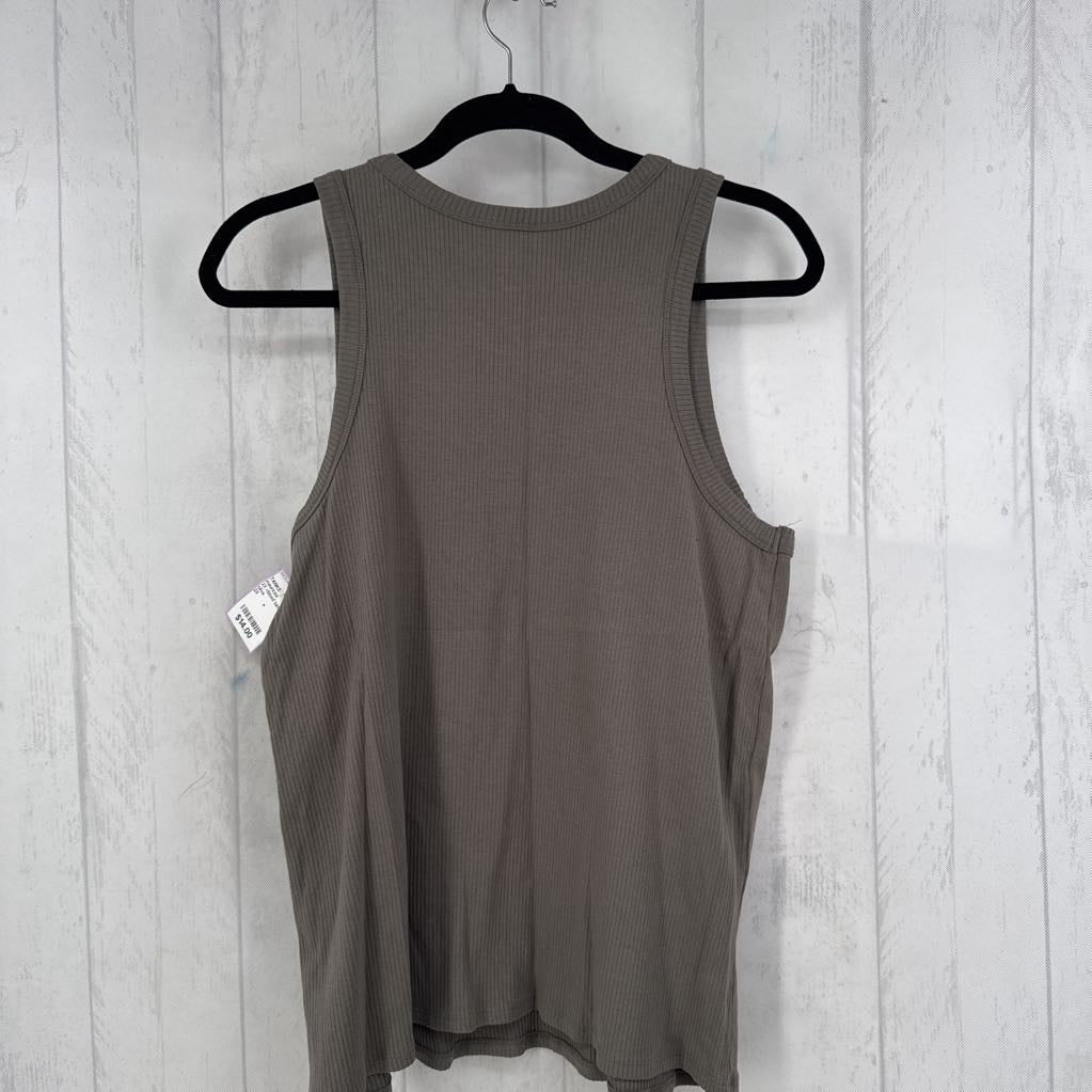 2X ribbed tank