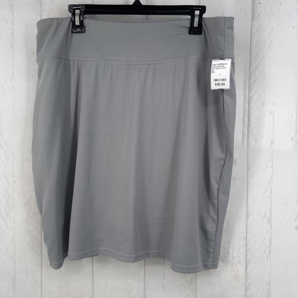 2XL pull-on skort