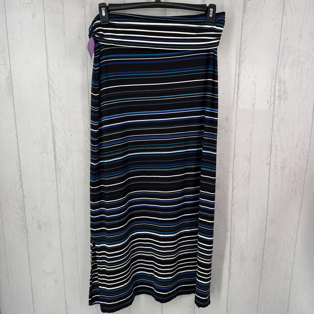 Lp striped maxi skirt