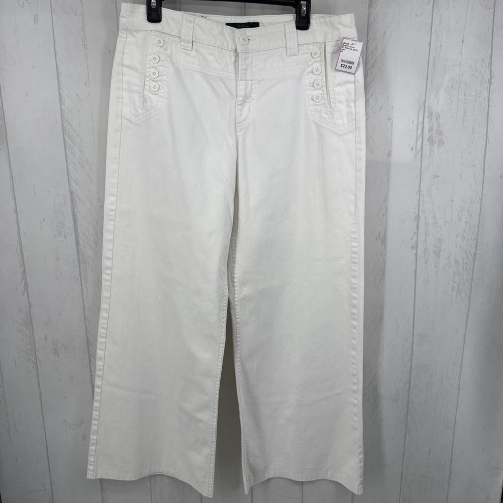 12 wide leg jeans