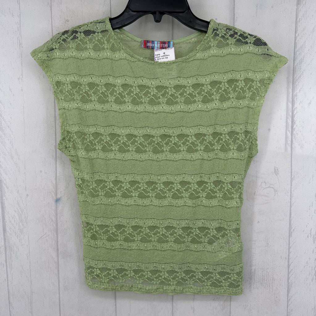 L lace s/s top