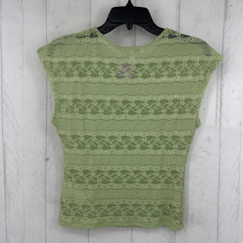 L lace s/s top