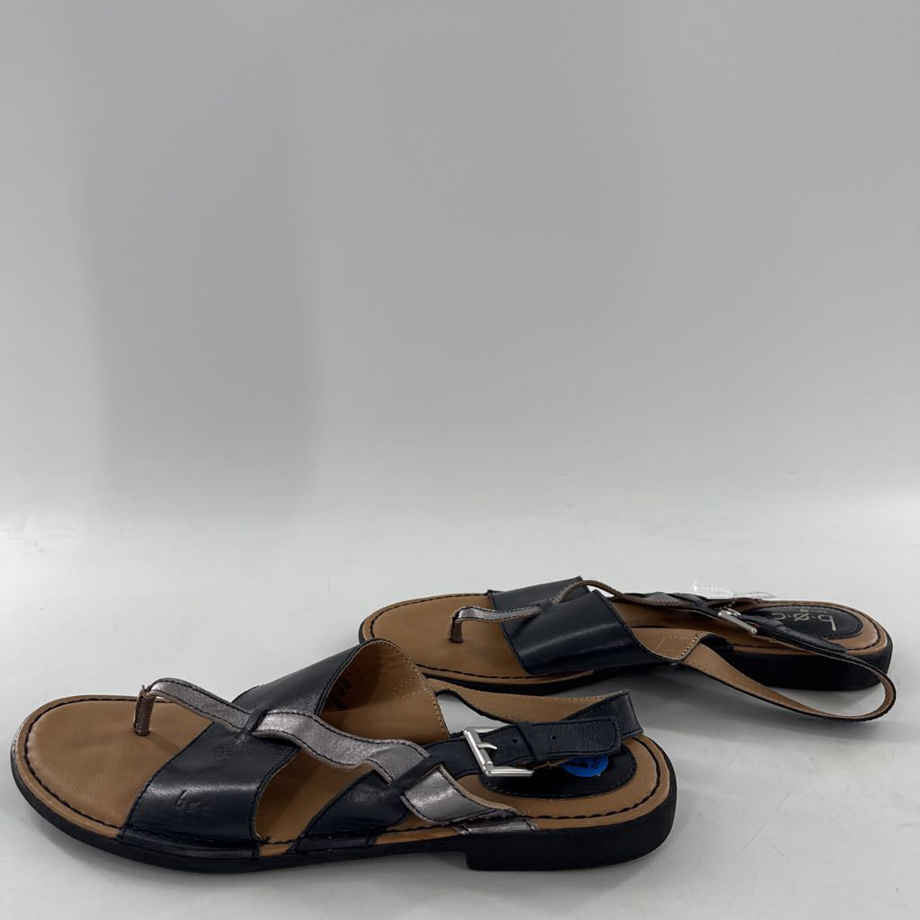 11 thong buckle ankle strap sandals