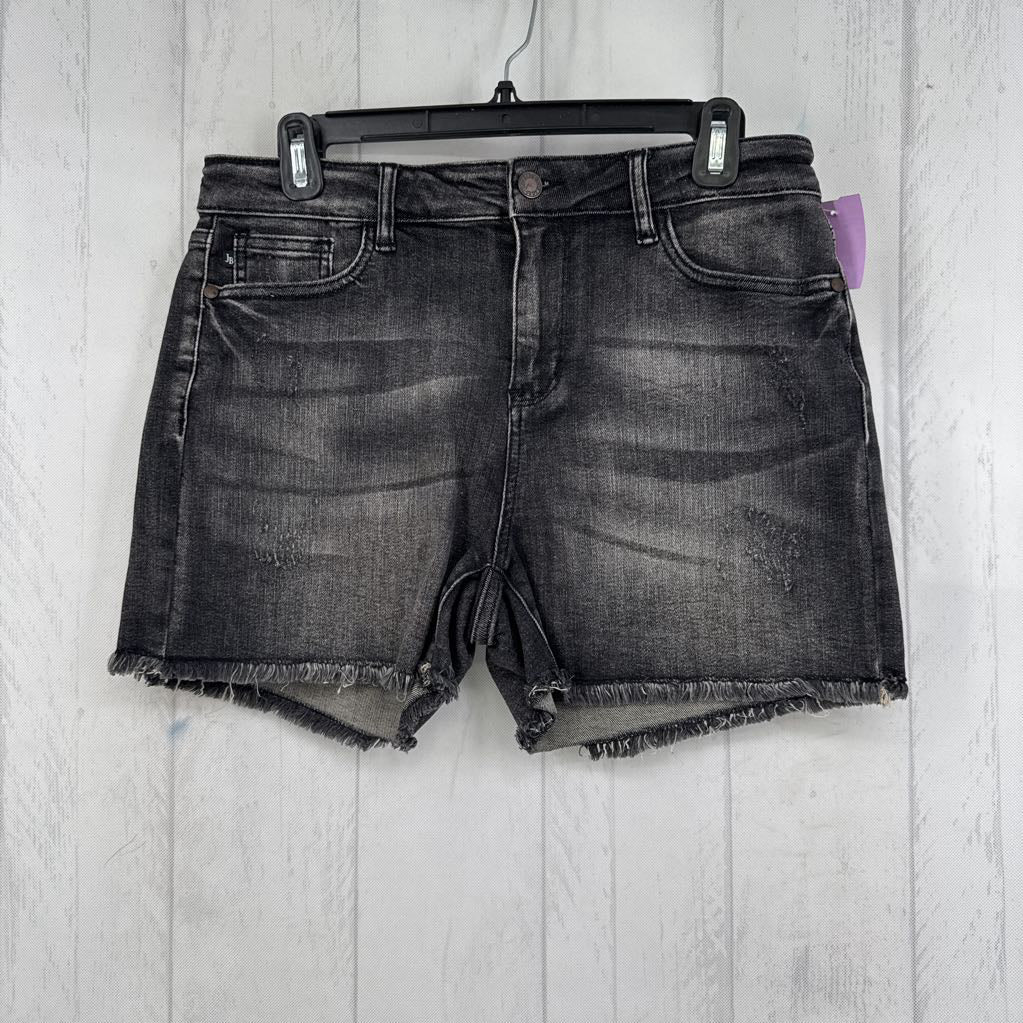 L hi-rise cutoff jean shorts